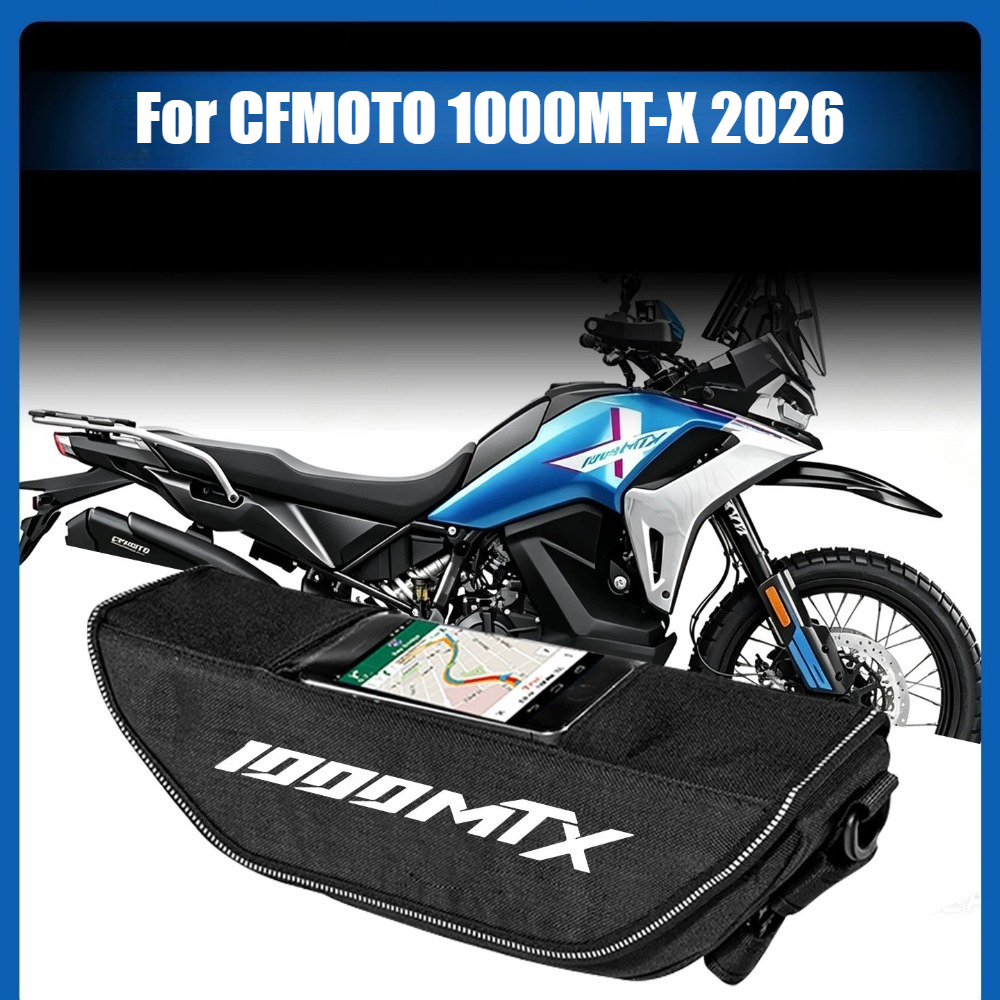 For CF Moto 1000 MT-X 1000MT-X - Waterproof Motorcycle Handlebar Bag Pouch recension och pris
