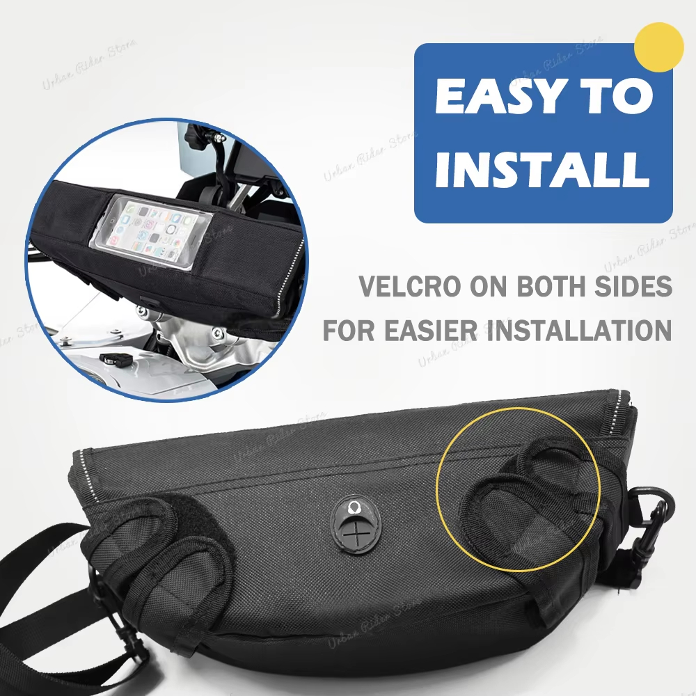 For CF Moto 1000 MT-X 1000MT-X - Waterproof Motorcycle Handlebar Bag Pouch recension och pris