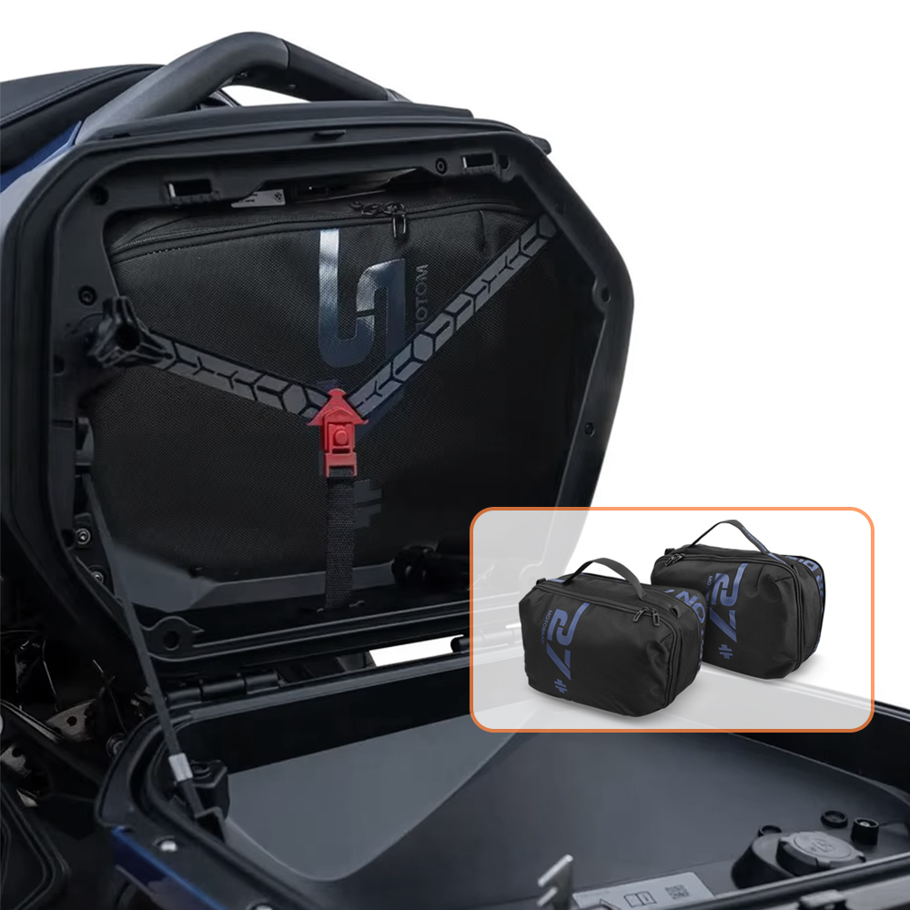 New waterproof luggage bag mot - Motorcycle Saddlebag Liner Inner Bags recension och pris