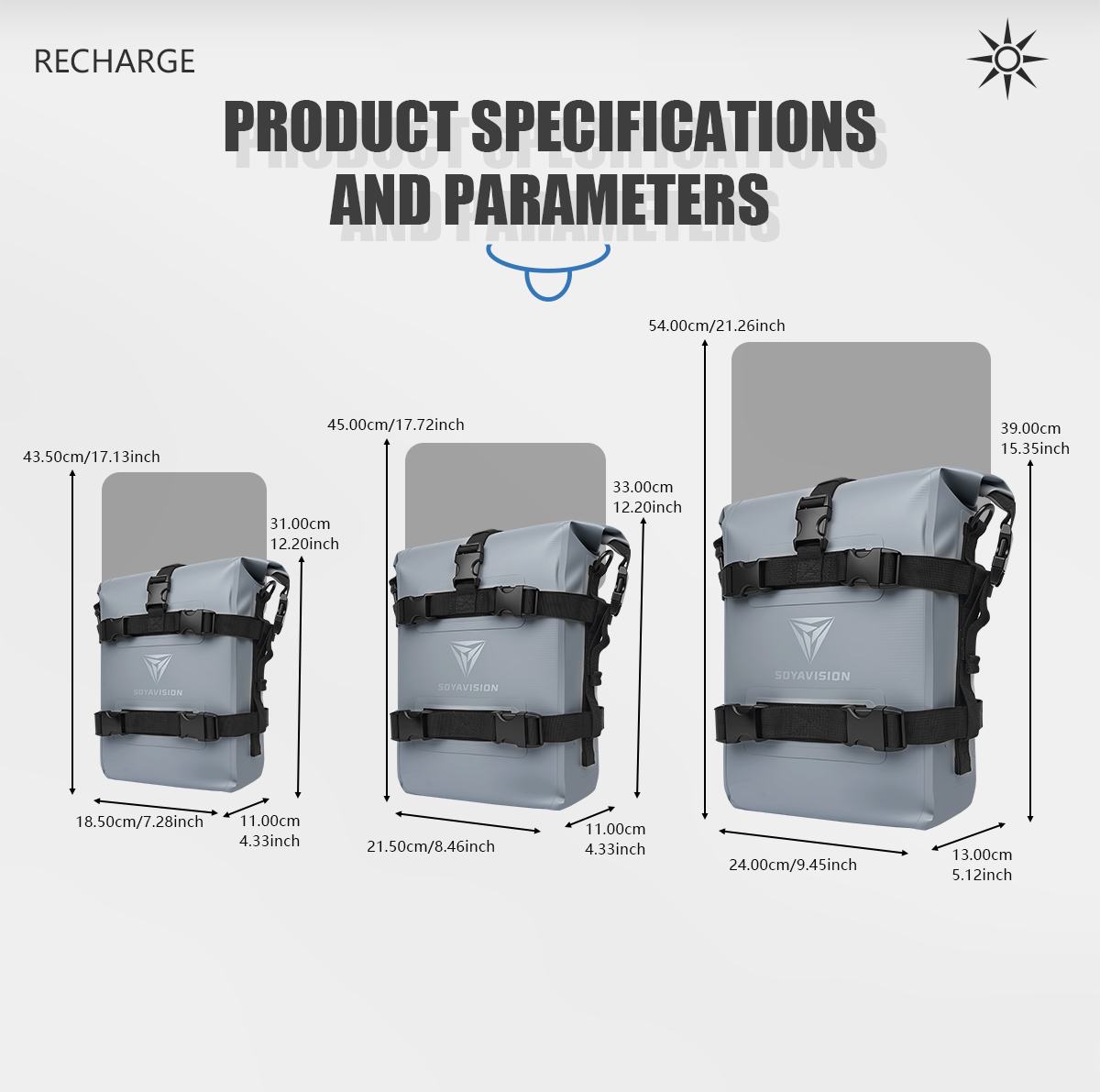 Universal Reflective Motorcycl - Motorcycle Crash Bar Waterproof Dry Bag recension och pris