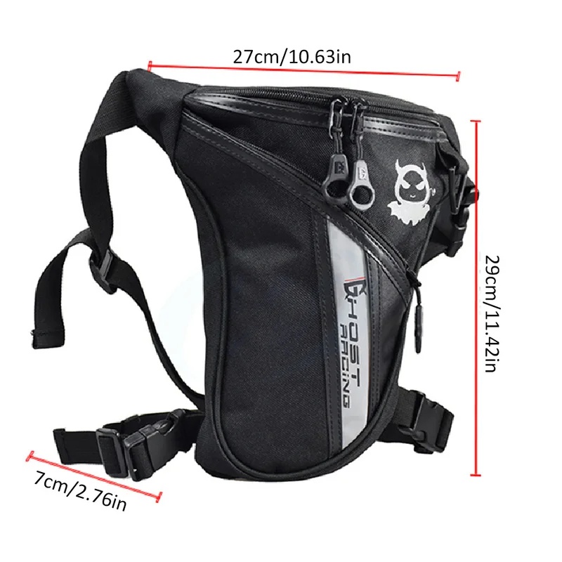 Men Waterproof Drop Leg Bag Mu - Motorcycle Leg Bag Drop Thigh Pouch recension och pris