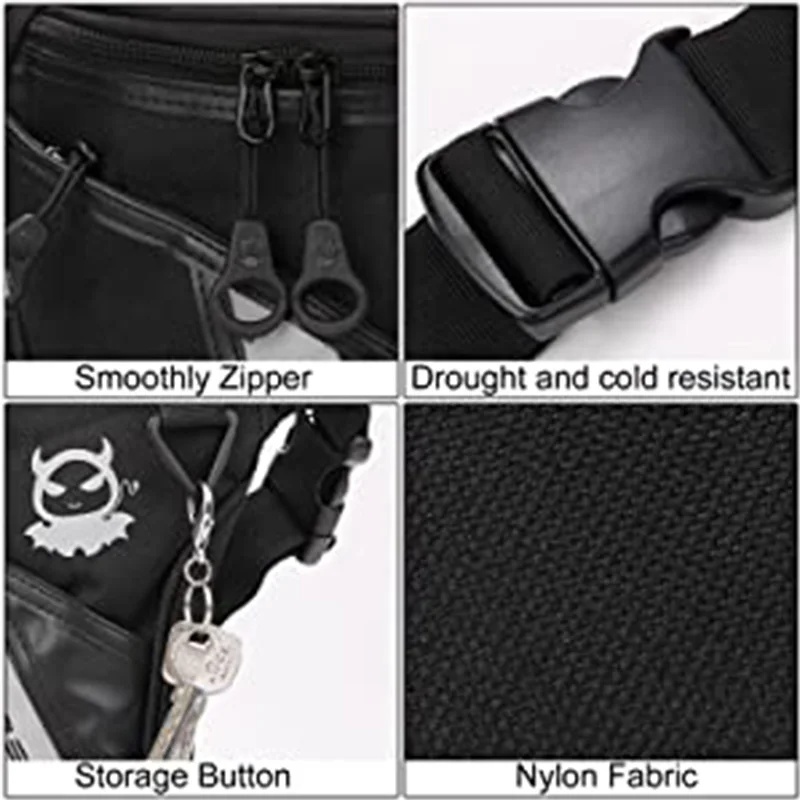 Men Waterproof Drop Leg Bag Mu - Motorcycle Leg Bag Drop Thigh Pouch recension och pris