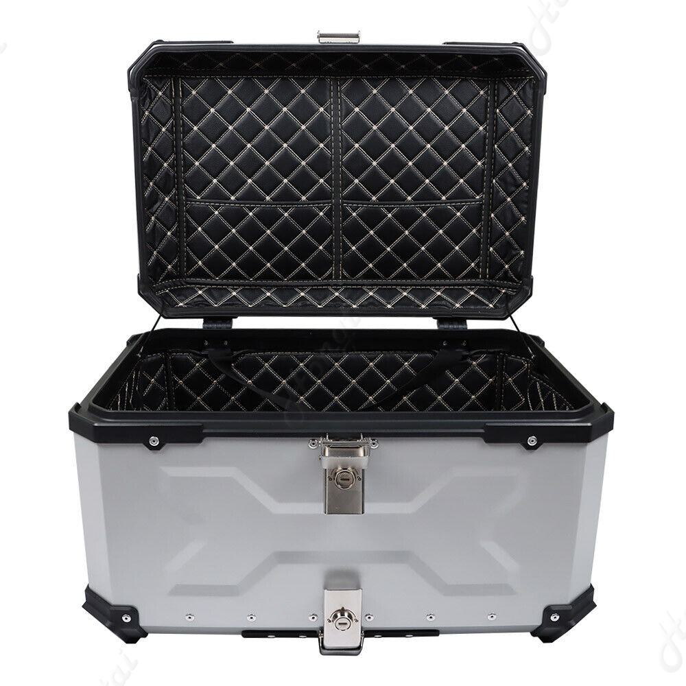 Aluminum Trunk 65L Motorcycle  - Aluminum Top Case Luggage Box 45L 55L recension och pris