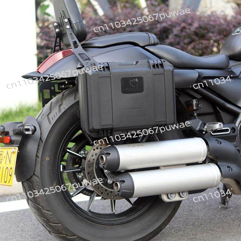 Side Panniers for Loncin Voge  - Motorcycle Saddlebags Hard Luggage Panniers recension och pris