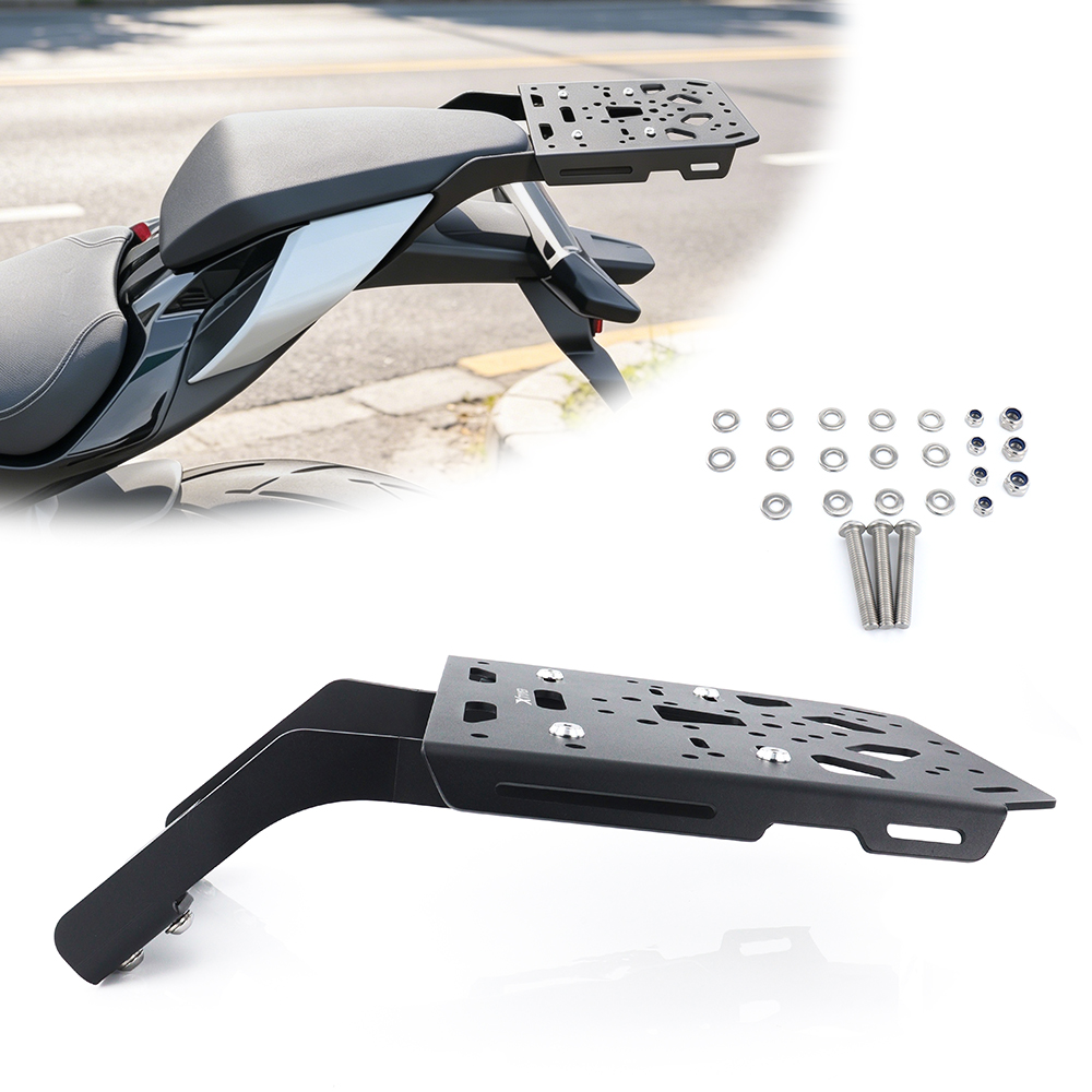 Rear Luggage Rack Motorcycle C - Motorcycle Luggage Rack Rear Carrier Steel recension och pris