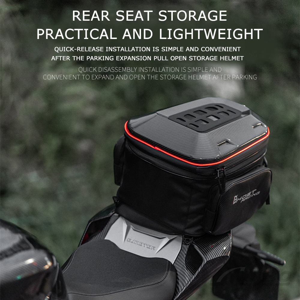 Expandable Motorcycle Rear Sea - Motorcycle Helmet Backpack Waterproof Led recension och pris