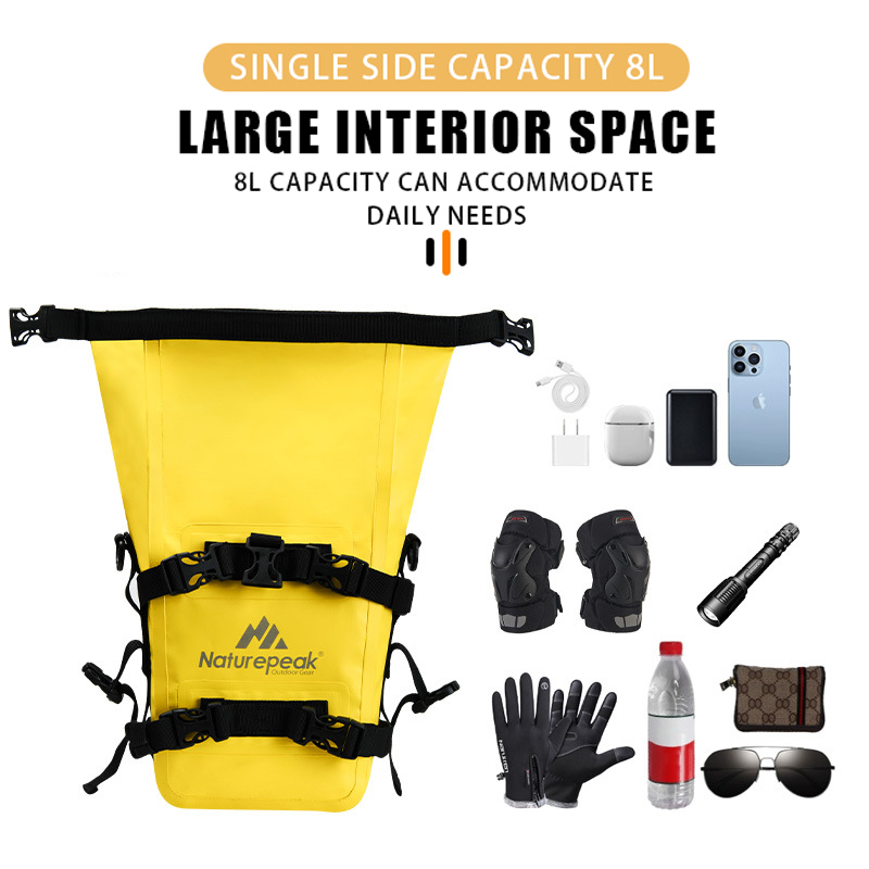 Crash Bar Bag Motorcycle IPX-7 - Motorcycle Crash Bar Waterproof Dry Bag recension och pris